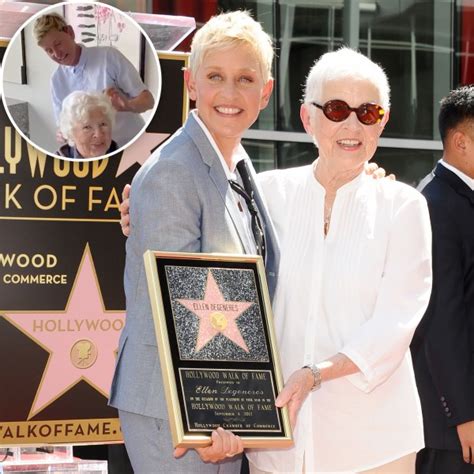 Ellen Degeneres Gives Mom Betty A Haircut For Her 90th Birthday