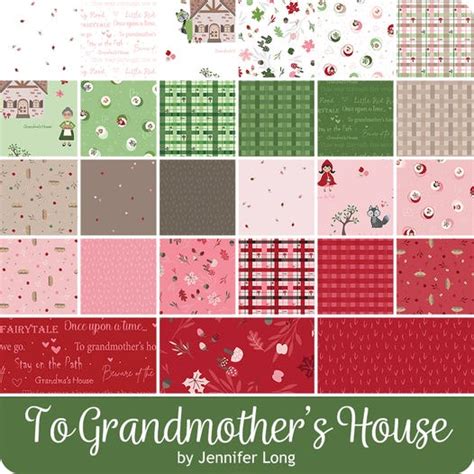 To Grandmothers House Yardage Jennifer Long For Riley Blake Designs