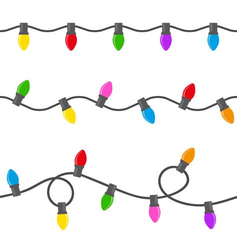 Christmas Lights Illustrations Royalty Free Vector Graphics And Clip Art