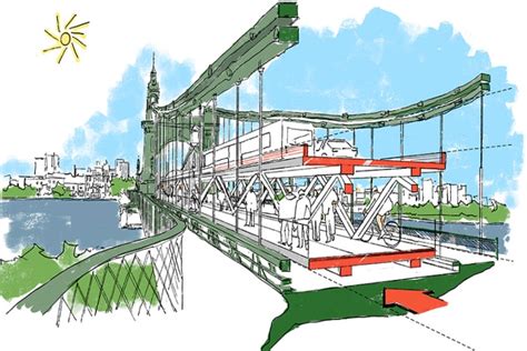 Foster Partners Proposes ‘double Decker Hammersmith Bridge
