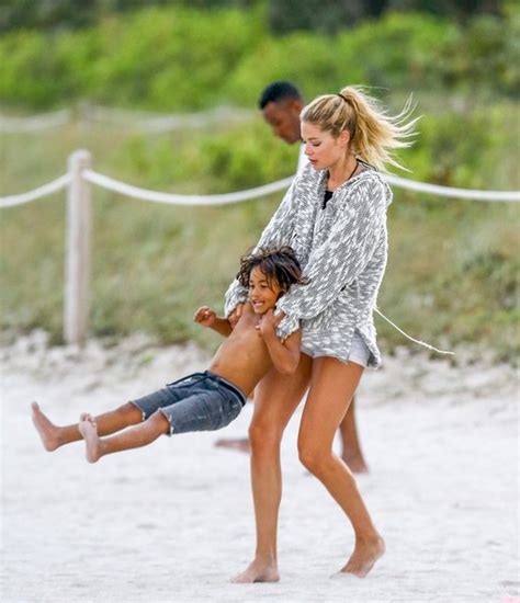 The model recently posed for the cover of vogue with son phyllon and daughter myllena beside her in the shoot. Phyllon Gorre Photos Photos - Doutzen Kroes and Sunnery ...