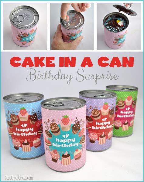 You probably know how to send money as a gift through wire transfers, but what if amazon has a large selection of gift card designs, making it one of the best ways to send money for christmas, birthdays, weddings, graduations, and. Birthday Cake In A Can Tutorial | The 36th AVENUE