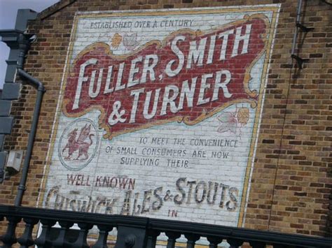 Fuller Smith And Turner Chiswick Ales And Stouts Painted Sign