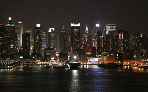 All World Visits New York Skyline At Night