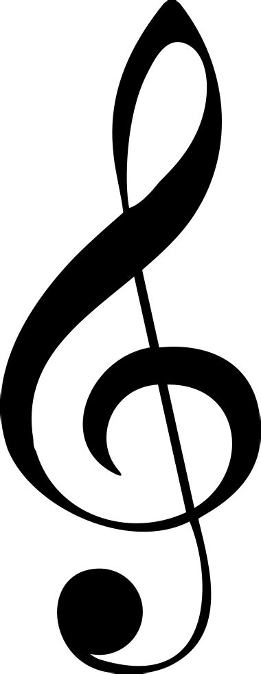 G Clef Musical Note Comments Treble Clef Logo Transparent Background