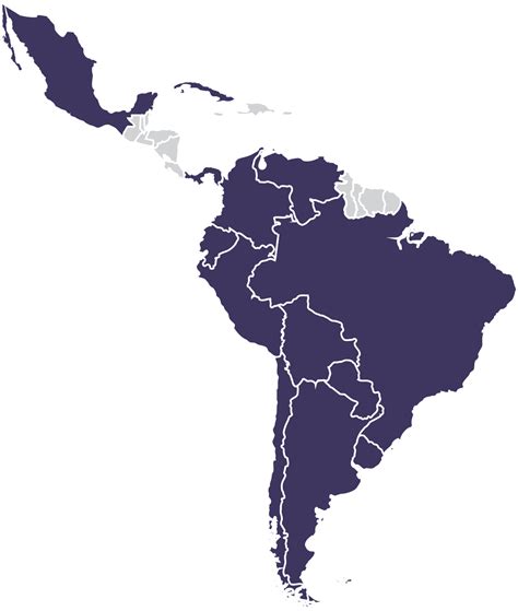 Transparent Latin America Map Png Free Transparent Clipart Clipartkey