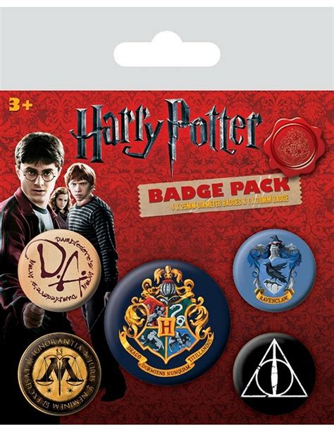 Harry Potter Pin Badges 5 Pack Hogwarts