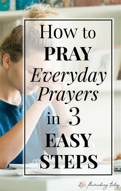 How To Pray Everyday Prayers In 3 Easy Steps With Images Learning