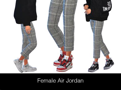 Sims 4 Jordan Cc Shoes The Black Simmer Nike X Virgil Abloh Air