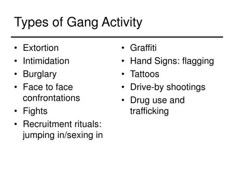 Ppt What Is A Gang Powerpoint Presentation Free Download Id1109371