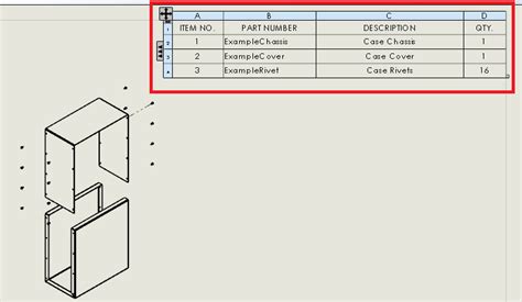 Solidworks Tutorial Drawings With Exploded Assembly View And Bill Of