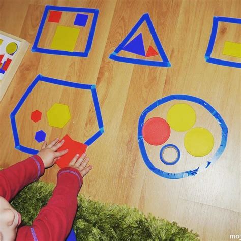 Great And Simple Shape Sorting Activity For Children From 3 To 6 Ye