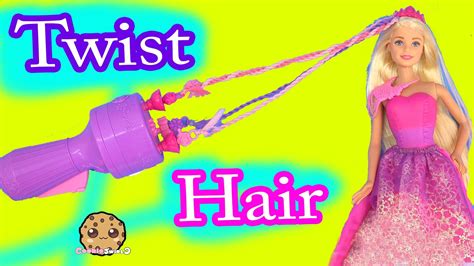 Twist Snap N Style Princess Endless Hair Kingdom Barbie Doll Cookieswirlc Toy Twist