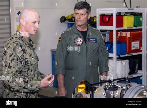 Us Navy Adm William Moran Vice Chief Of Naval Operations Visits