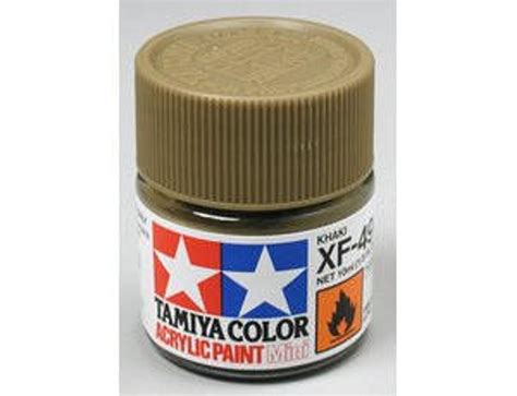 Tamiya Mini Xf 49 Flat Khaki 10ml Acrylic Paint Wonderland Models