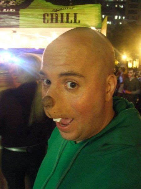 Prosthetic Nose For A Alvin And The Chipmunks Cosplay For Halloween