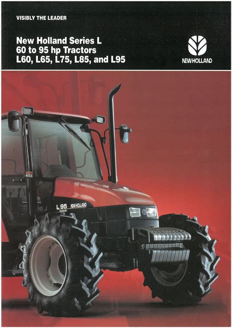 New Holland Tractor L Series L60 L65 L75 L85 L95 Brochure