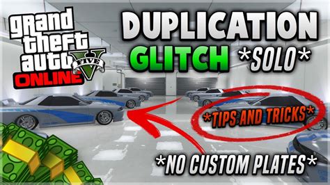 Gta 5 Online Super Easy Tips Solo Car Duplication Glitch Tips To