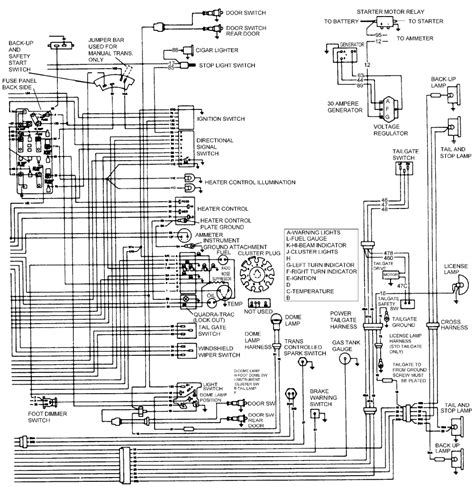 Jeep cj under dash wire harness cj7 cj8 wiring amc 83 84 85 86. 30 Cj7 Wiring Diagram Pdf - Wiring Diagram List