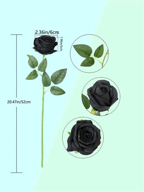 5bunches Artificial Silk Flowers Realistic Roses Bouquet Long Stem For