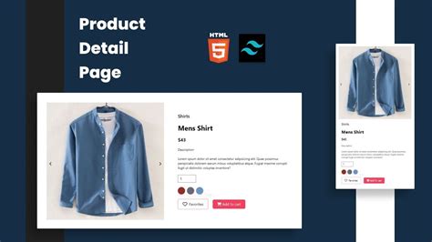 How To Create Product Details Page With Image Slider Using Html