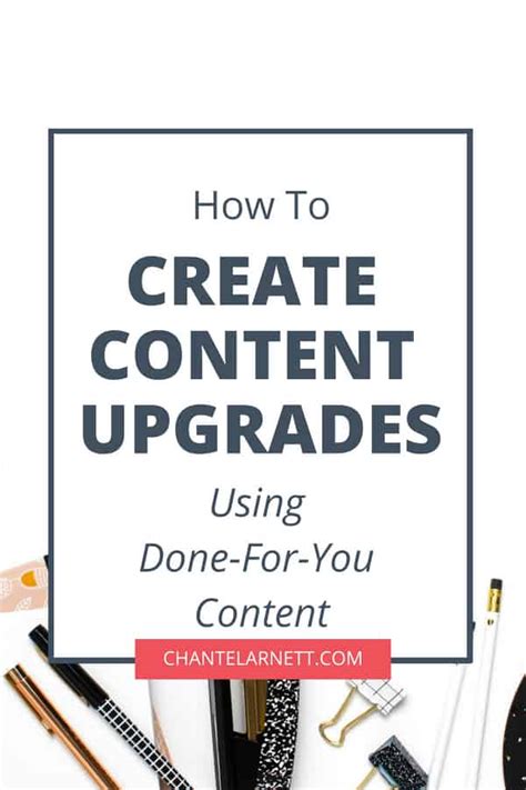 Creating Content Upgrades With Done For You Content