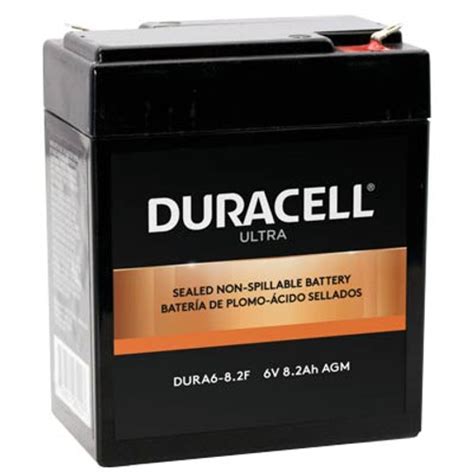 Duracell Dura6 5f Battery 187 6v 45ah Ultra Agm Sealed Lead