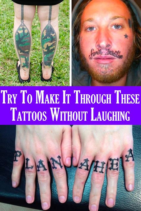 Try To Make It Through These Tattoos Without Laughing Make It Through Tattoos How To Make