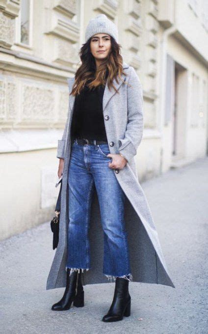 40 Ideas How To Wear Boyfriend Jeans With Boots Jackets Cropped Jeans