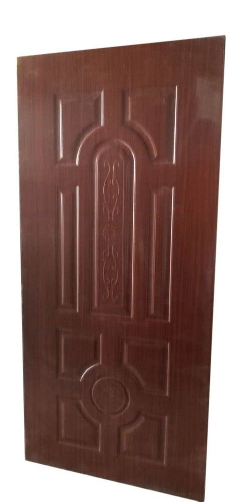 Brown Hdf Melamine Moulded Skin Doors For Home At Rs 115sq Ft In