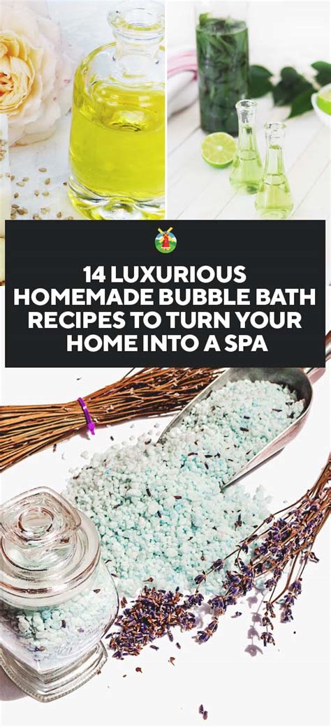 14 luxurious homemade bubble bath recipes to turn your home into a spa