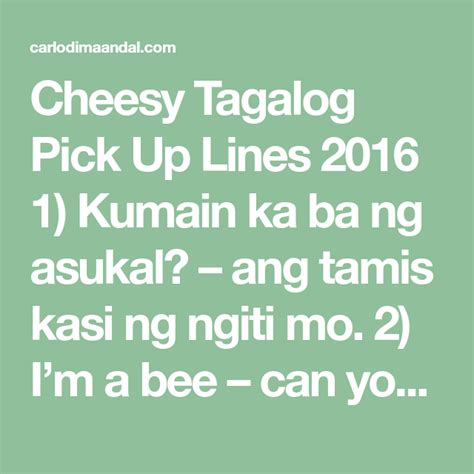 Pick Up Lines For Flirting Tagalog Car Insurance Quotes Bay