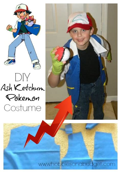 Check them out and create your own homemade costume for halloween. DIY Ash Ketchum Pokemon Costume - Hobbies on a Budget