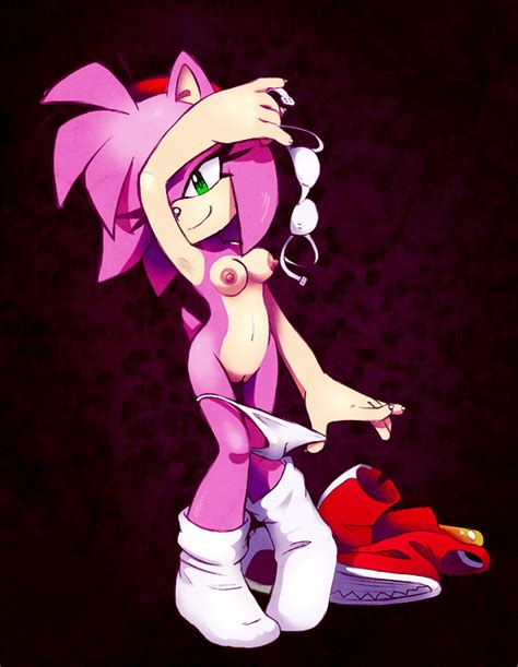 712446 Amy Rose Chao Sonic Team Amy Rose Luscious