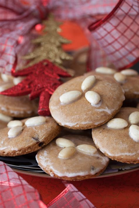 Christmas Cookies 2 Lebkuchen German Spice Cookies With Almonds