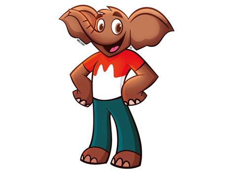 Geek, square, dork, dweeb, etc. El icónico elefante Melvin renovó su imagen - Periódico El ...