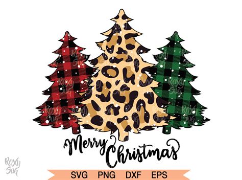 Christmas Tree Buffalo Plaid Svg Merry Christmas Svg By Lovely