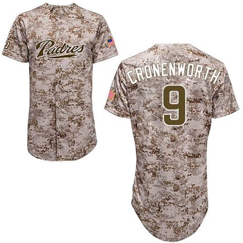 Jake Cronenworth Mens San Diego Padres Camo Replica Cool Base