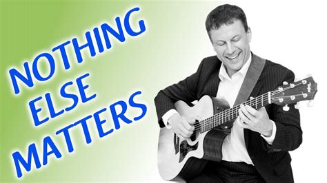 To view, play, and print the tabs, you need to download the latest version of guitar pro. Nothing Else Matters - Solo Guitar - YouTube