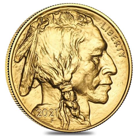 2021 1 Oz Gold American Buffalo 50 Coin Bu Bullion Exchanges