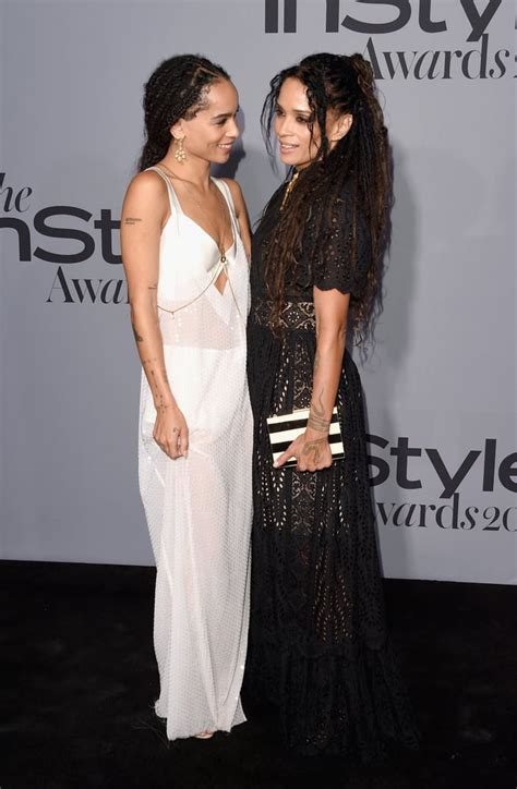 Zoë Kravitz And Lisa Bonet Celebrities At Instyle Awards 2015