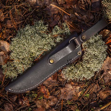 Buy Bps Knives Belt Knife Sheath Black Leather Sheath For Mora