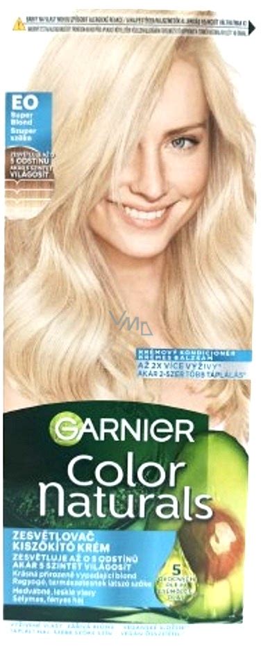 Garnier Color Naturals Créme Farba Na Vlasy E0 Super Blond Vmd Drogerie