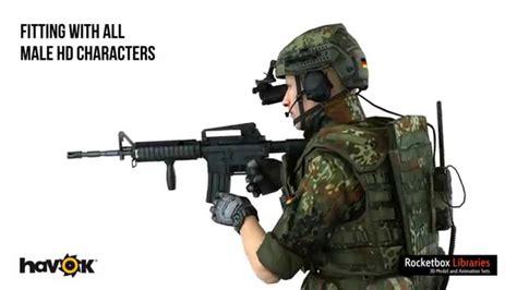 Complete Characters Hd Soldier And Combat Animations Youtube
