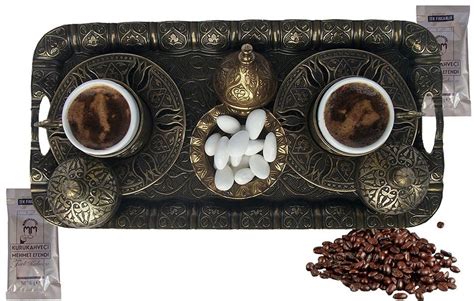 Pc Premium Turkish Greek Arabic Coffee Italian Espresso Serving Set