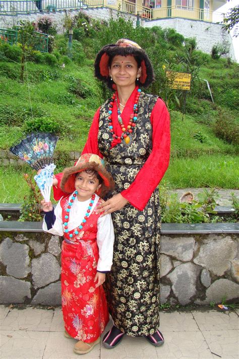 Ganesh Kharat Sikkim Women Traditional Dress