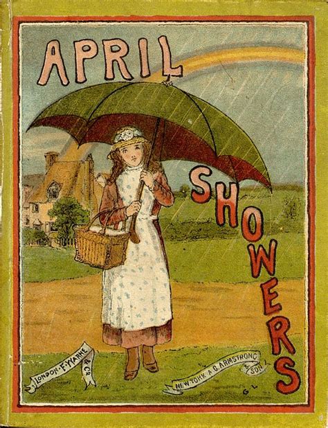 April Showers In 2020 Vintage Artwork April Showers Victorian