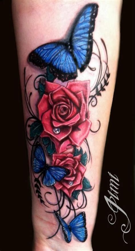 These Colors Just Pop Right Off The Arm And The Roses