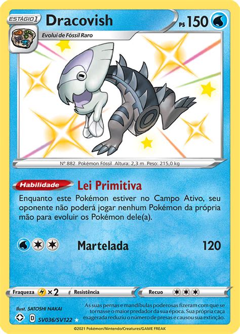 Dracovish Pokémon Myp Cards