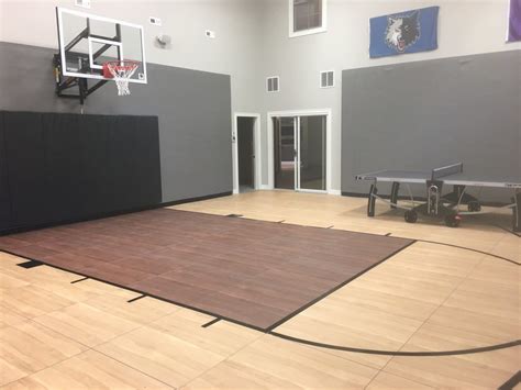 Indoor Home Gyms And Courts Athletic Surfaces Millz House Home